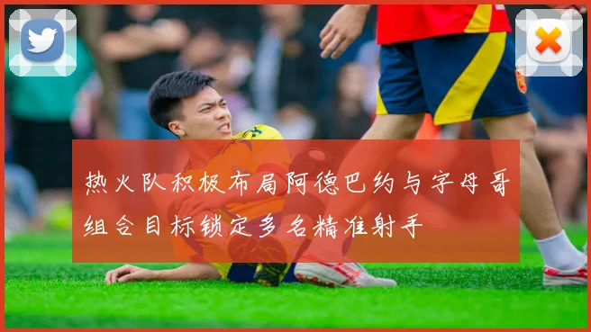 热火队积极布局阿德巴约与字母哥组合目标锁定多名精准射手